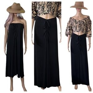 H&M JERSEY SKIRT With Ruched Front. Can wear as Strapless Dress